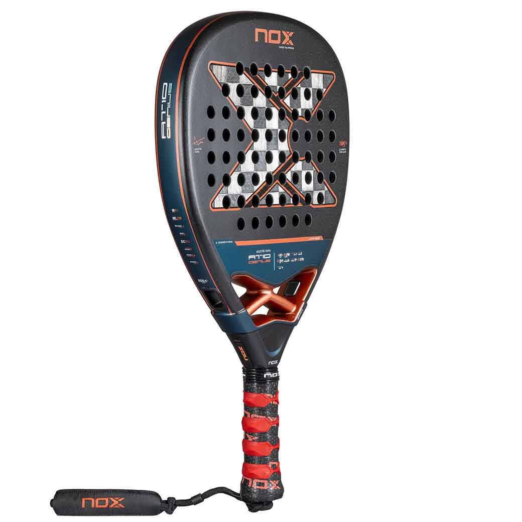 AT10 GENIUS ATTACK 18K ALUM 2025 RACKET BY AGUSTIN TAPIA